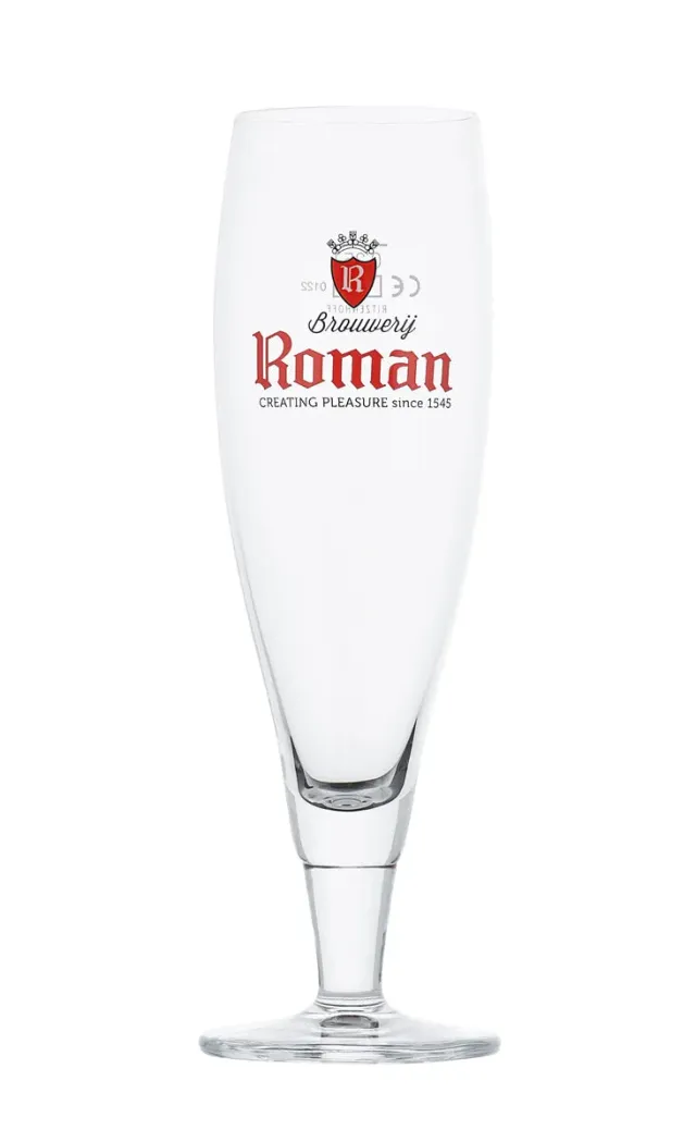 Roman Pils glas op voet 25cl 6 stuks