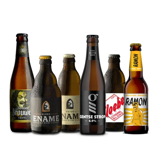 Brouwerij Roman blonde bieren box 6 stuks proef