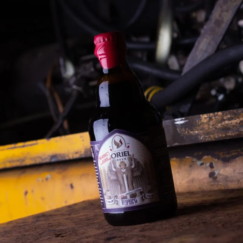 Oriel Quadrupel Belize Rum quadrupel 10% rumvat