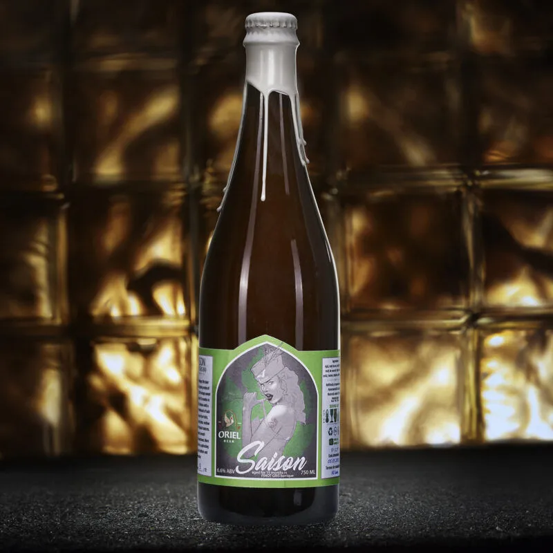 Oriel Saison Pinot Gris BA speciaalbier 750 ml vatgerijpt