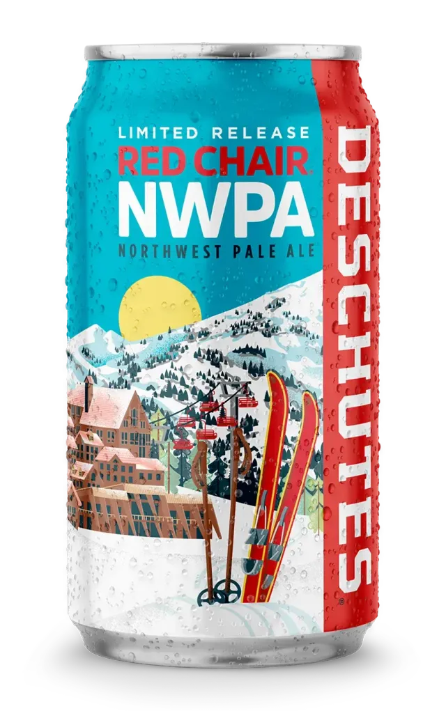 Deschutes Red Chair NWPA pale ale 12-pack blik citrus