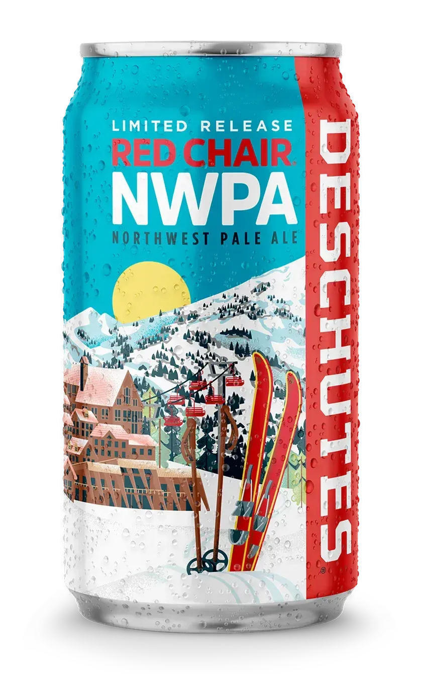 Deschutes Red Chair NWPA pale ale 12-pack blik citrus