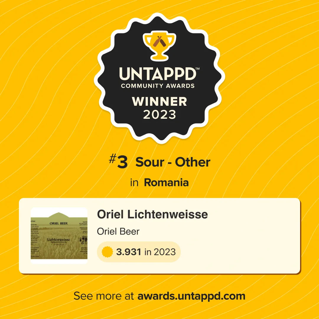 Oriel Lichtenweisse zuur bier 12-pack gerookt