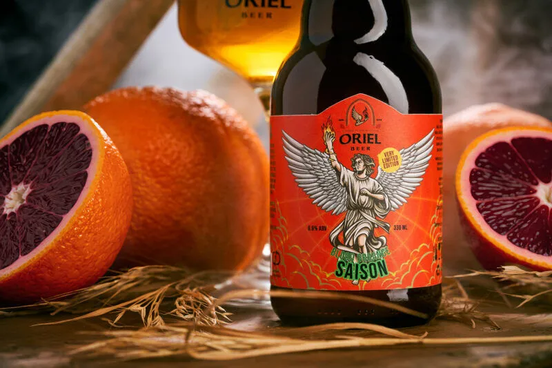 Oriel Saison Blood Orange saison bier fruitig