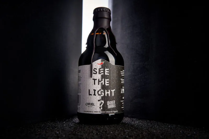 Oriel See the Light #3 imperial stout hot sauce