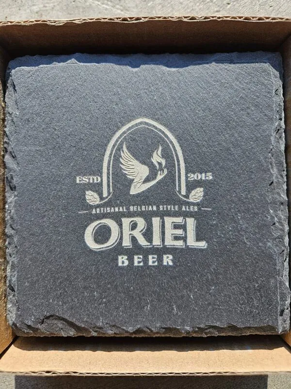 Oriel Stenen Onderzetters Set 4 Stuks bierviltjes