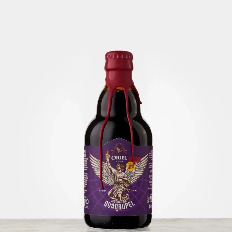 Oriel Quadrupel Cognac BA speciaalbier quadrupel houtgerijpt