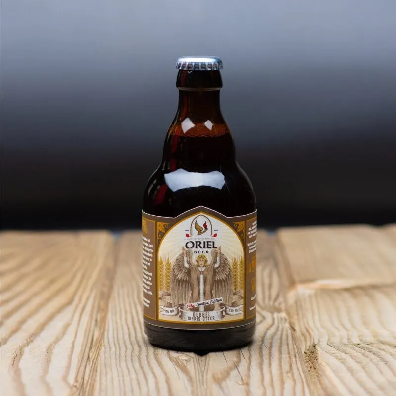 Oriel Dubbel Maris Otter bier 8% limited edition