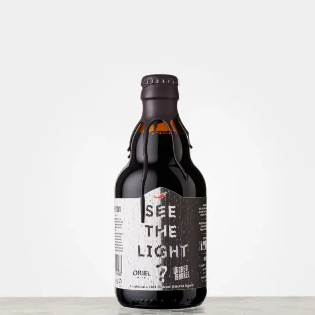 Oriel See the Light #3 imperial stout hot sauce
