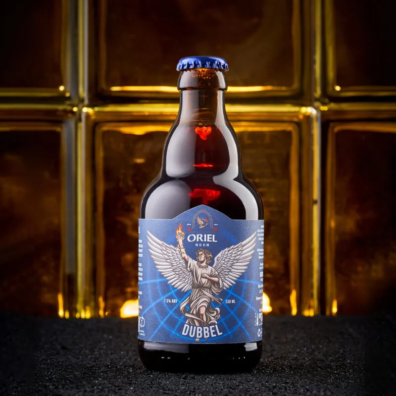 Oriel Dubbel Batch 14 dubbel speciaalbier moutig