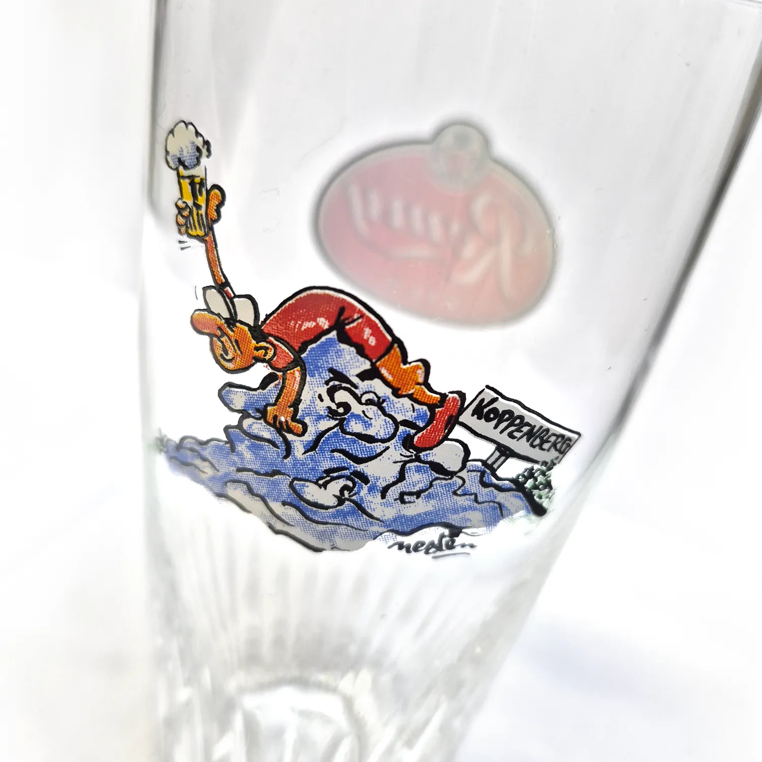 Brouwerij Roman Romy Pils Retro Glas 6 Stuks Wielrennen