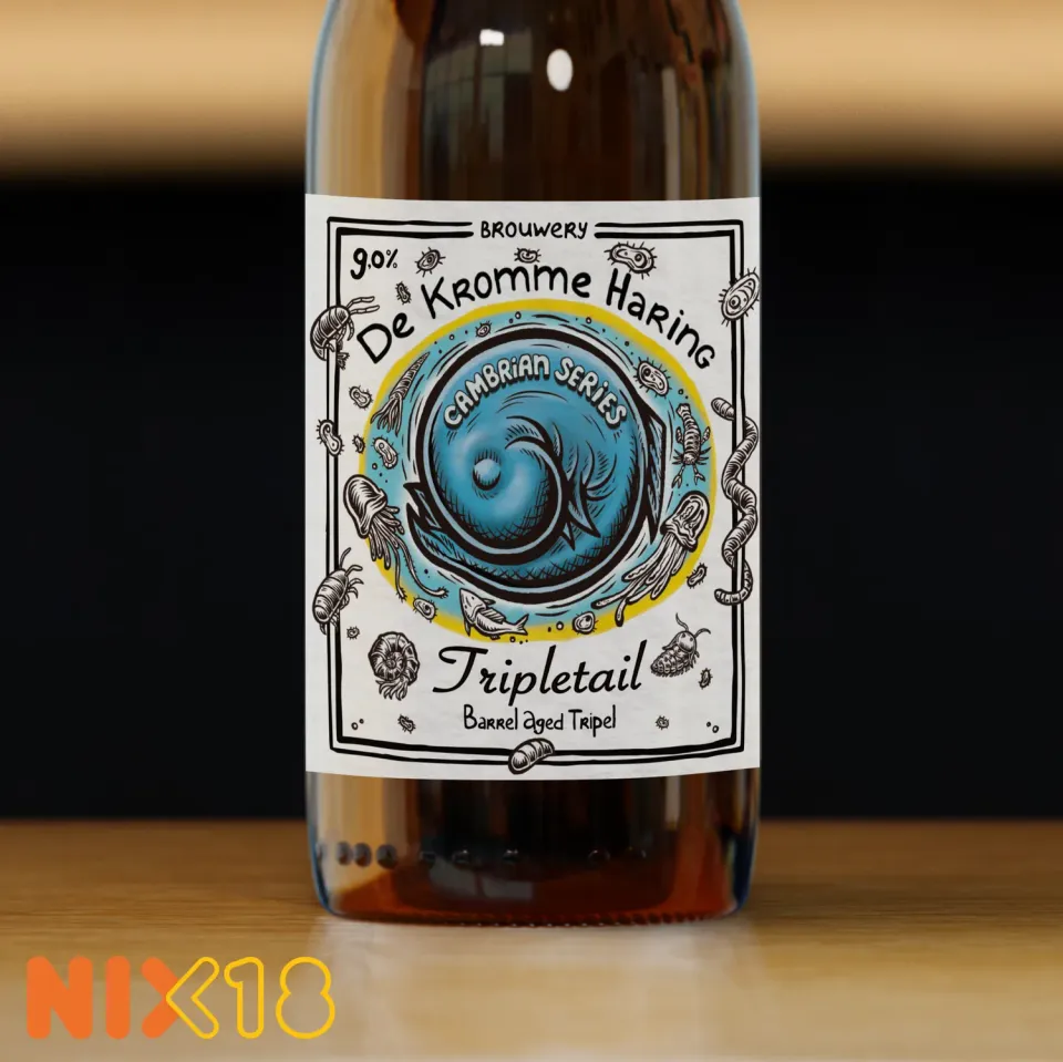 Brouwerij De Kromme Haring Tripletail tripel Calvados