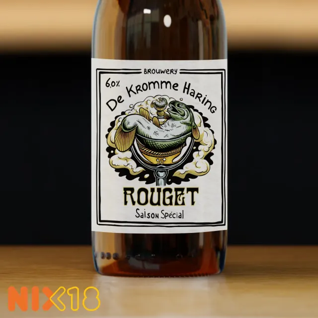 Brouwerij De Kromme Haring Rouget saison bier fruitig droog