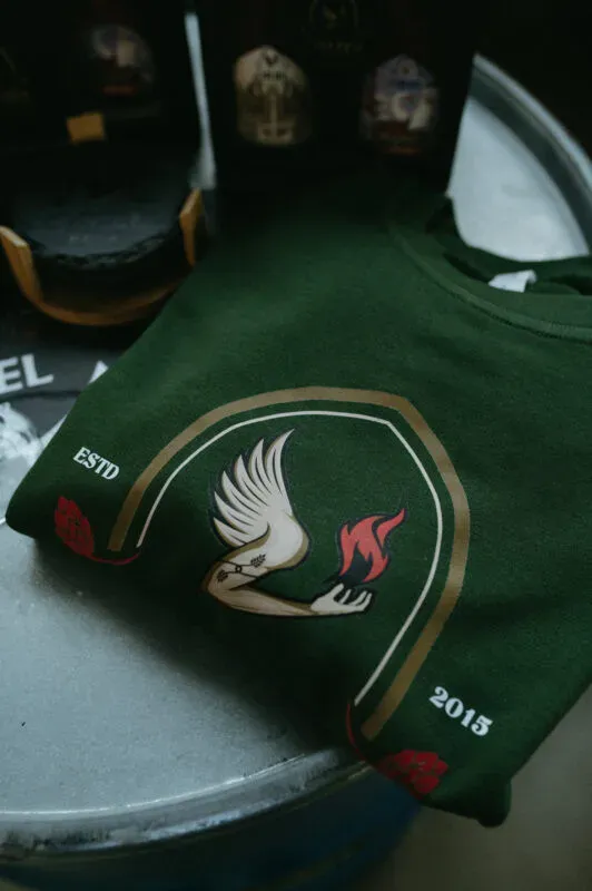 Oriel Beer Sweatshirt Trui Zwart Katoen Unisex