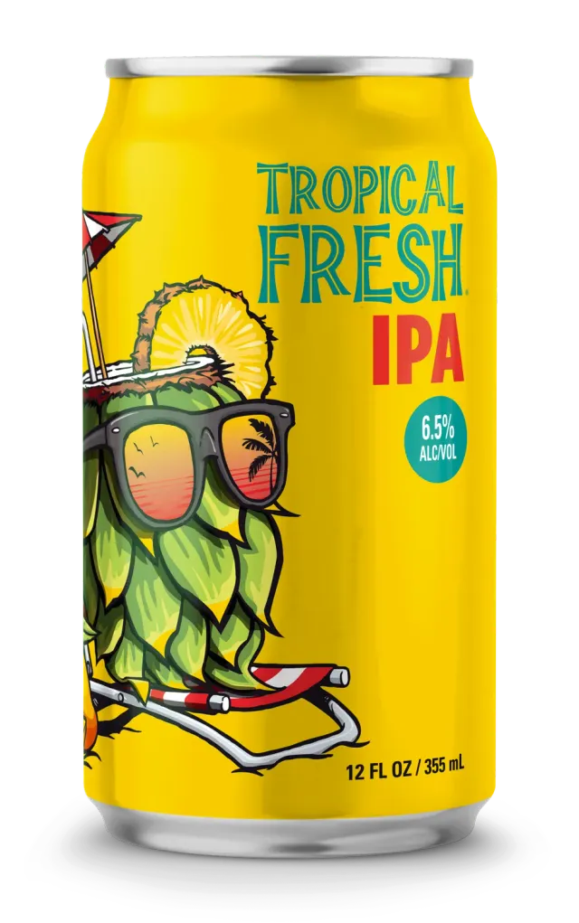 Deschutes Tropical Fresh IPA bier 6-pack blik mango