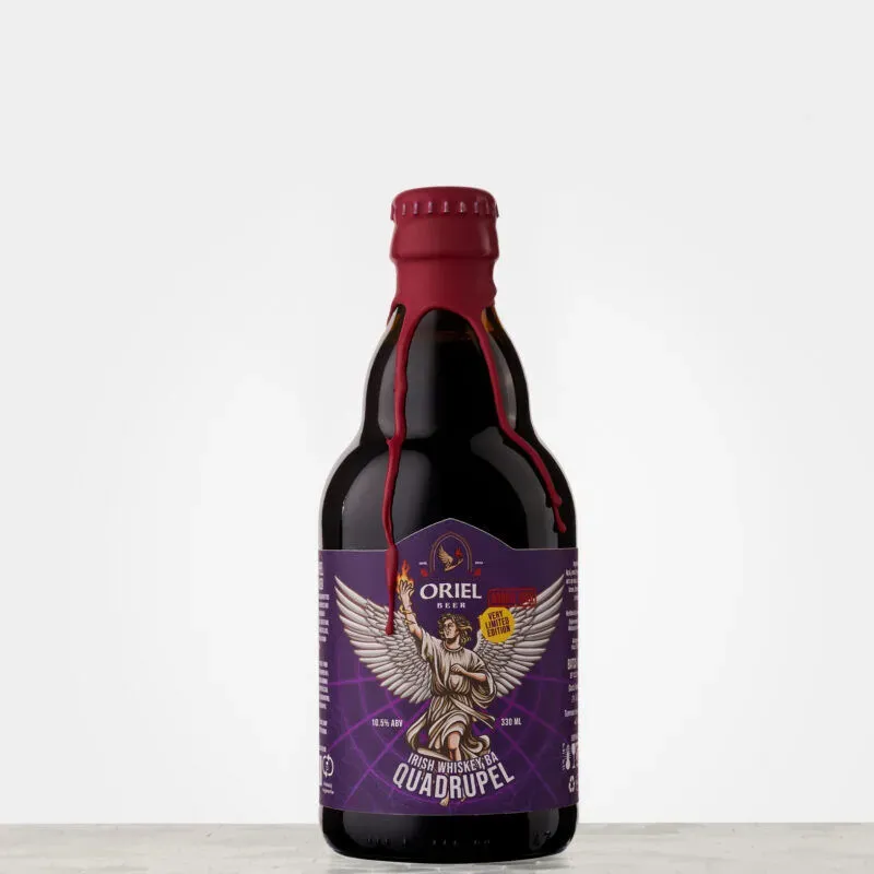Oriel Beer Quadrupel Irish Whiskey BA speciaalbier vat