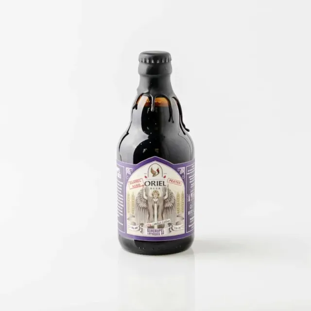 Oriel Quadrupel Laphroaig BA quadrupel whiskyvat