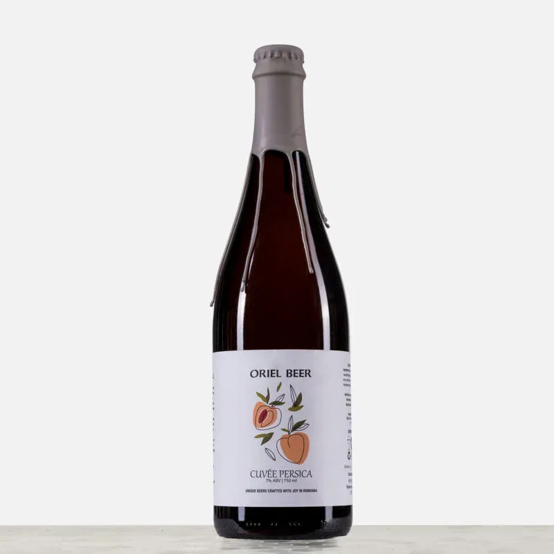 Oriel Beer Cuvée Persica wild blond bier 750 ml perzik