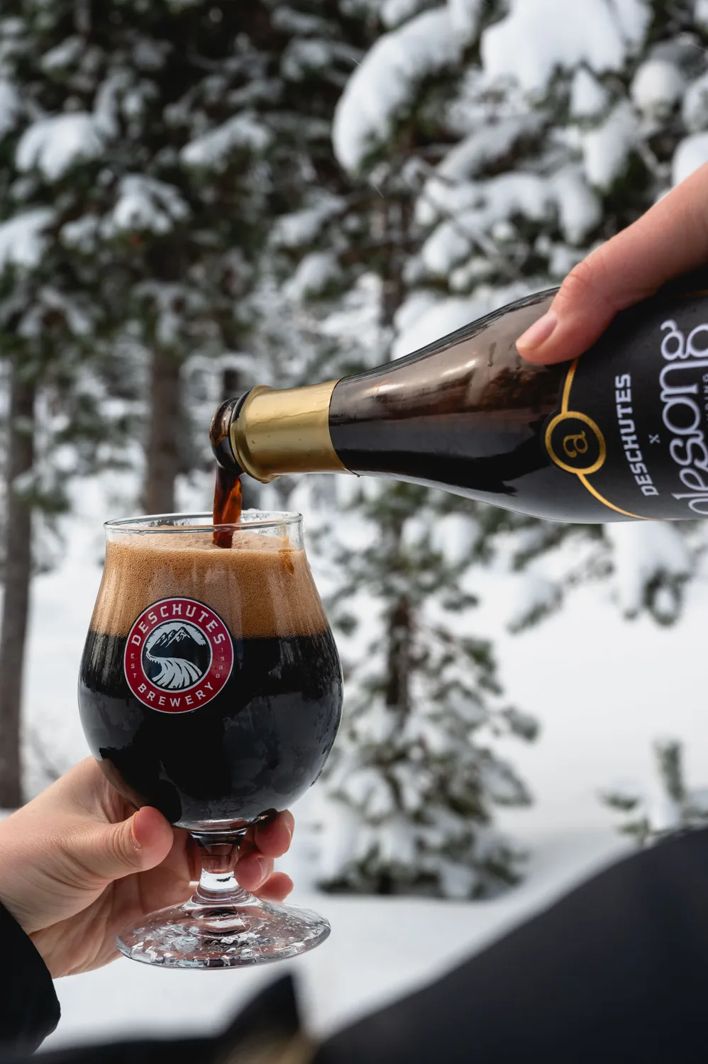 Deschutes Vin To The Abyss stout Merlot druif 11,9%
