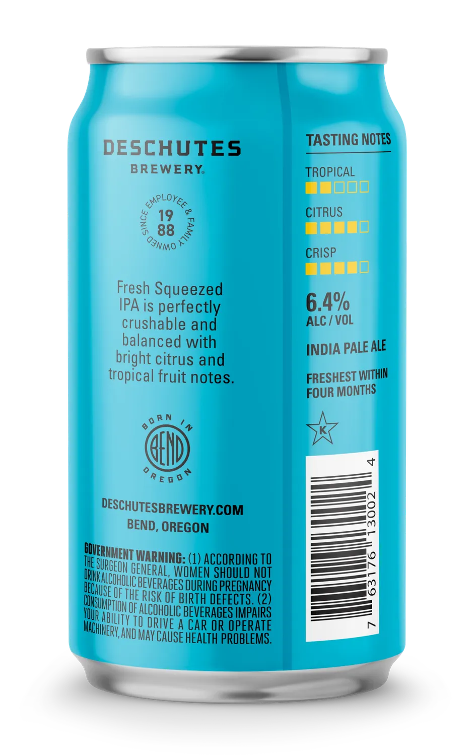 Deschutes Fresh Squeezed IPA bier 6-pack citrus