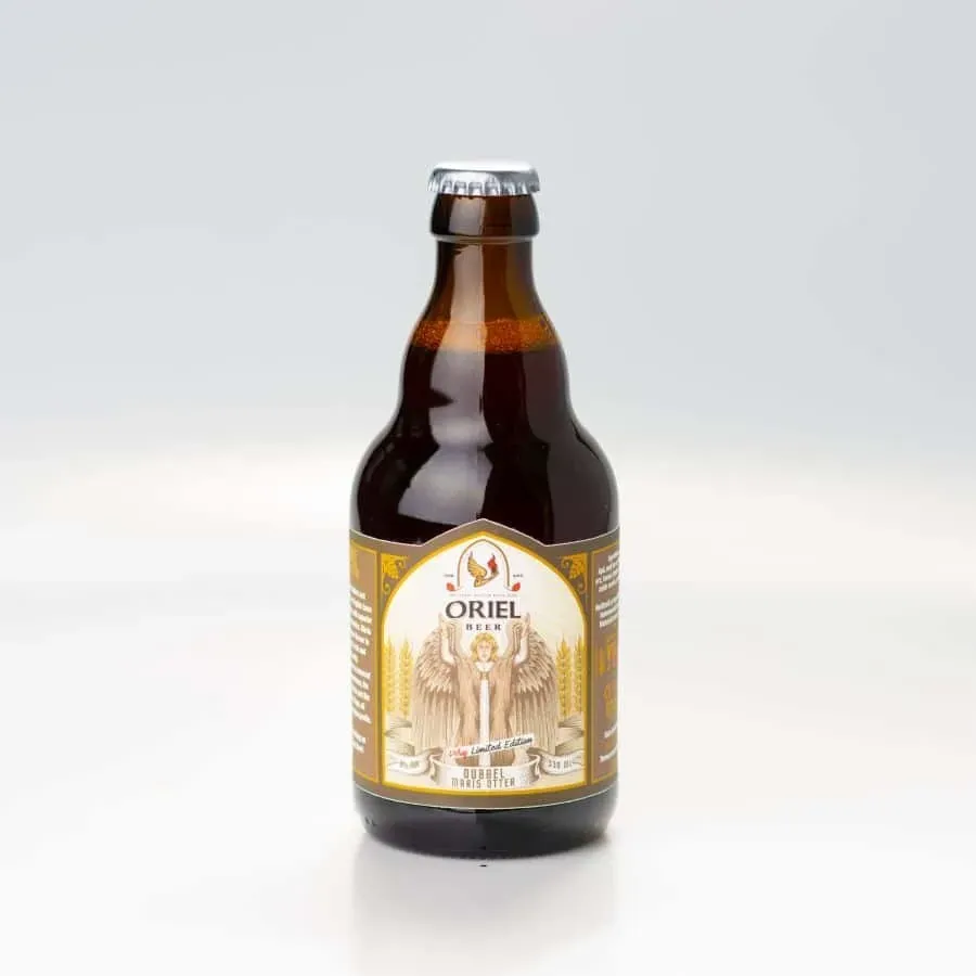 Oriel Dubbel Maris Otter bier 8% limited edition
