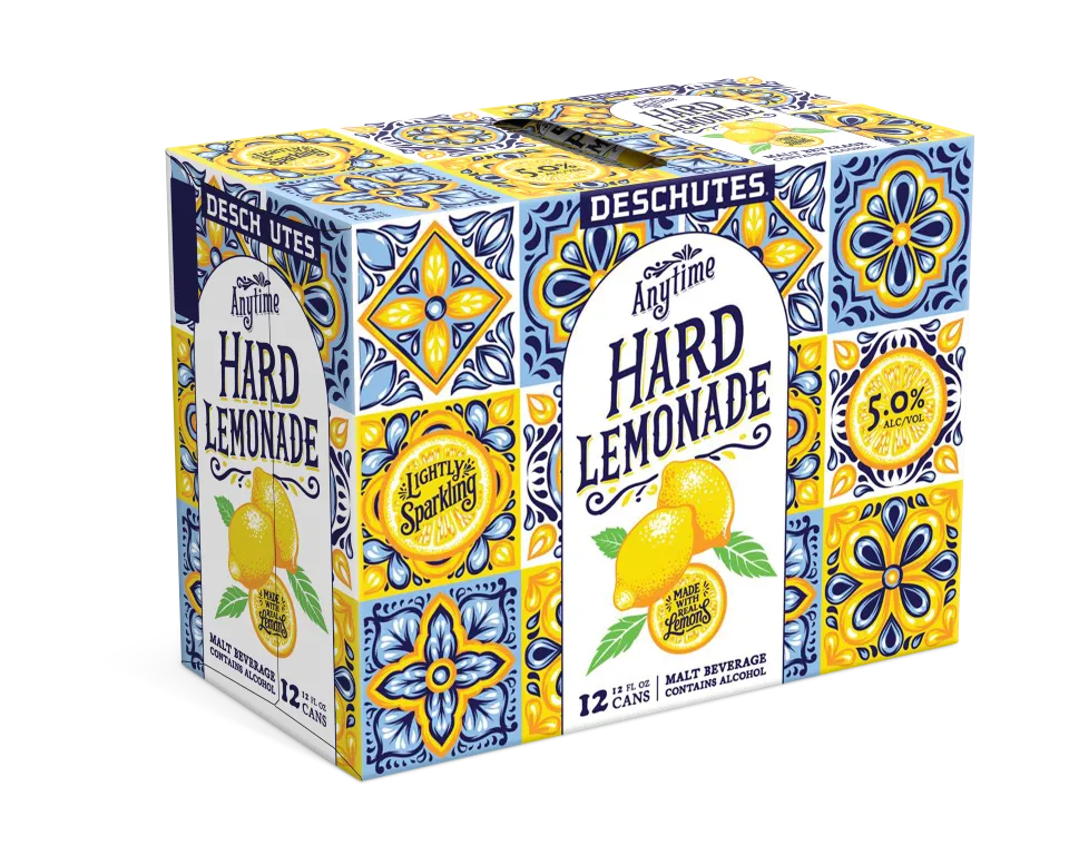 Deschutes Anytime Hard Lemonade hard lemonade 12-pack blik fris