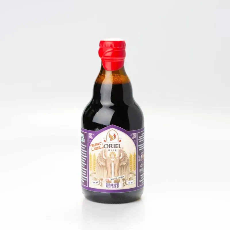 Oriel Quadrupel Belize Rum quadrupel 10% rumvat