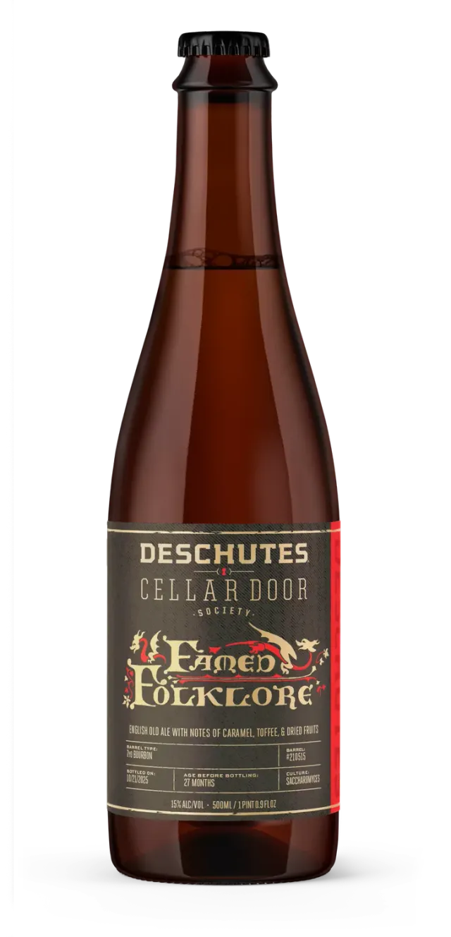 Deschutes Cellar Door Famed Folklore Old Ale Bourbonvat 15%