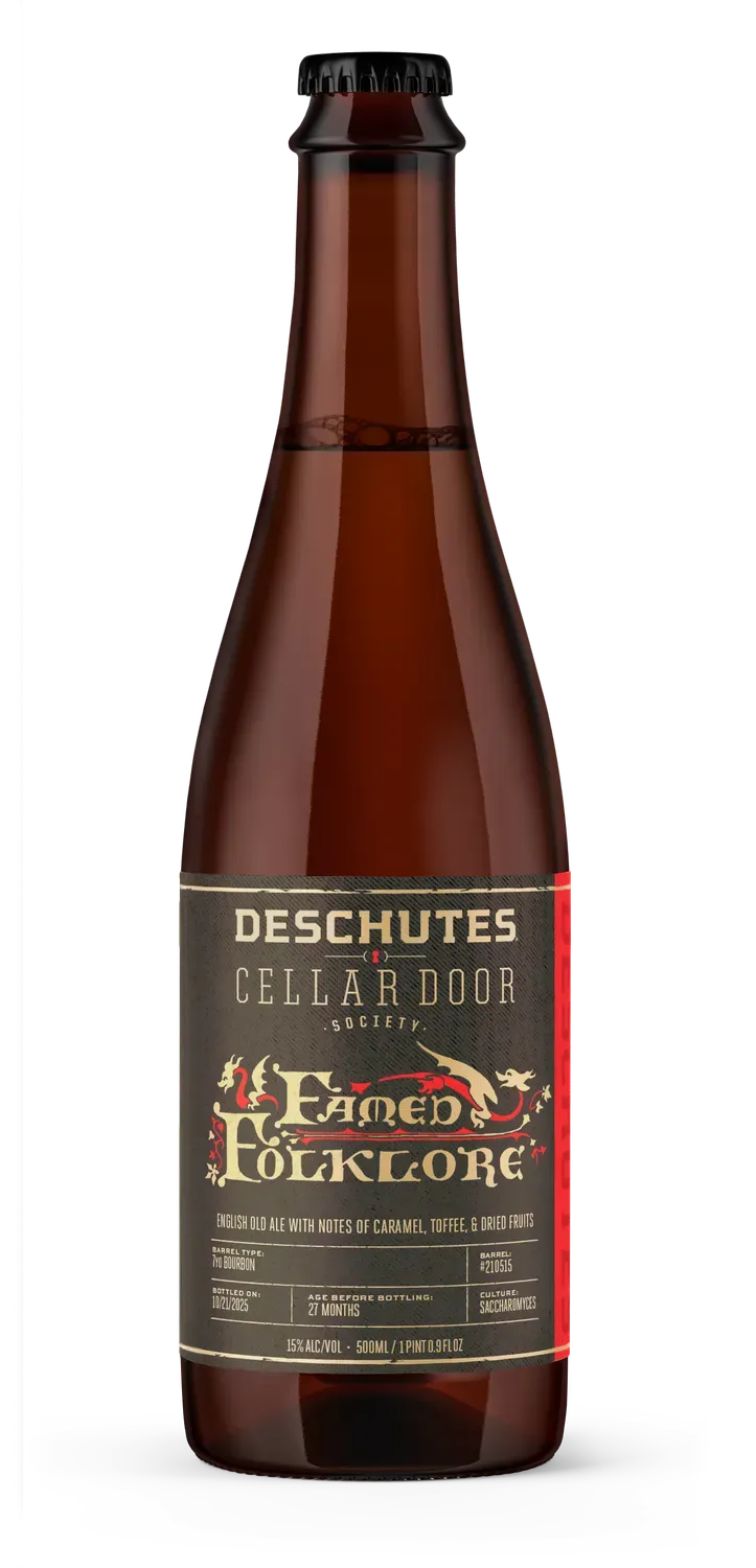 Deschutes Cellar Door Famed Folklore Old Ale Bourbonvat 15%