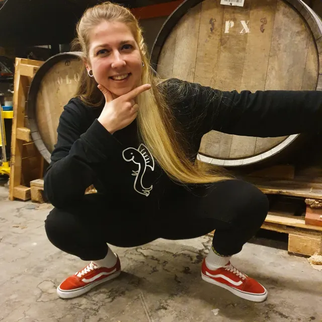 Brouwerij De Kromme Haring Sweater zwart