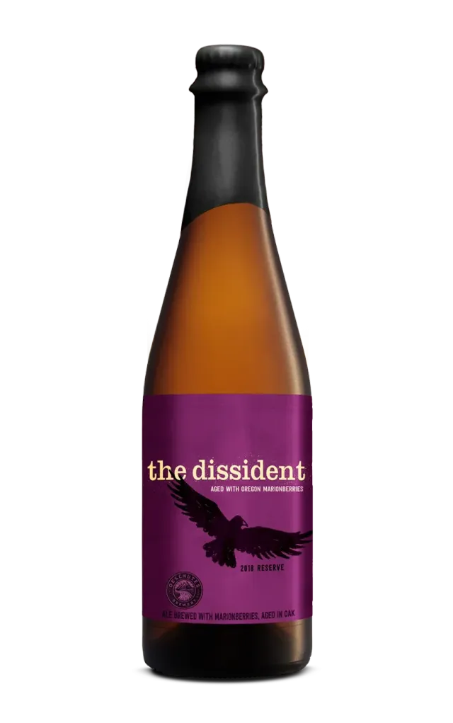 Deschutes Dissident 2018 Marionberry bier 500ml fles zuur