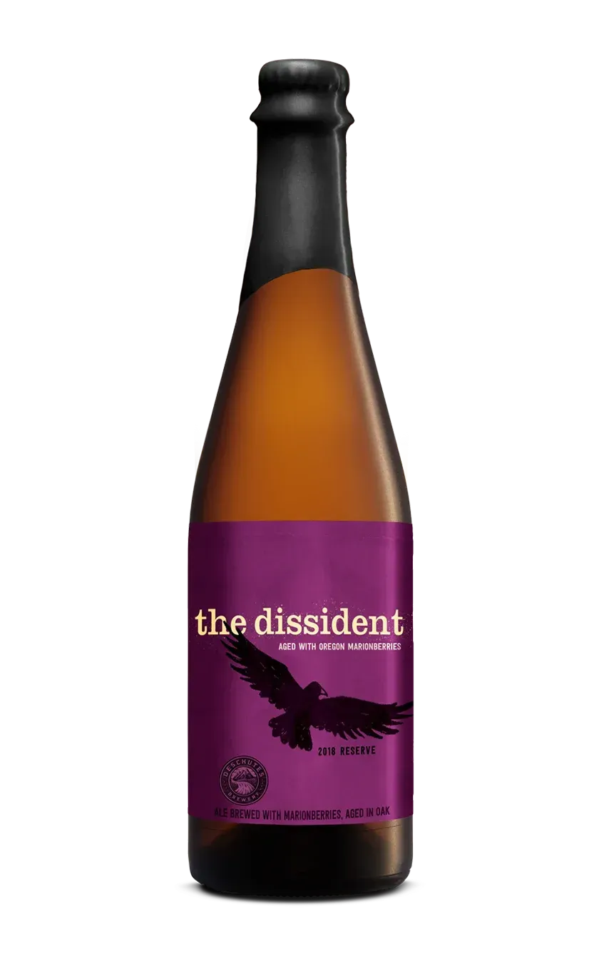 Deschutes Dissident 2018 Marionberry bier 500ml fles zuur