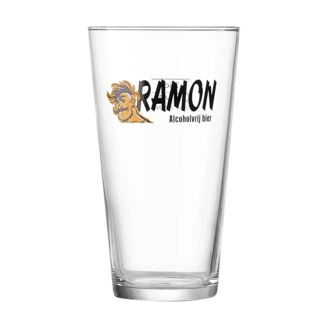 Brouwerij Roman Ramon bierglas 25cl 6 stuks origineel
