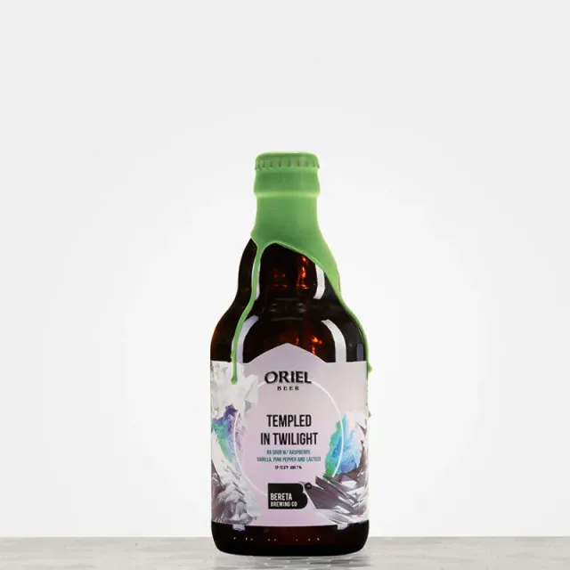 Oriel x Bereta Templed In Twilight BA gose framboos vatgerijpt