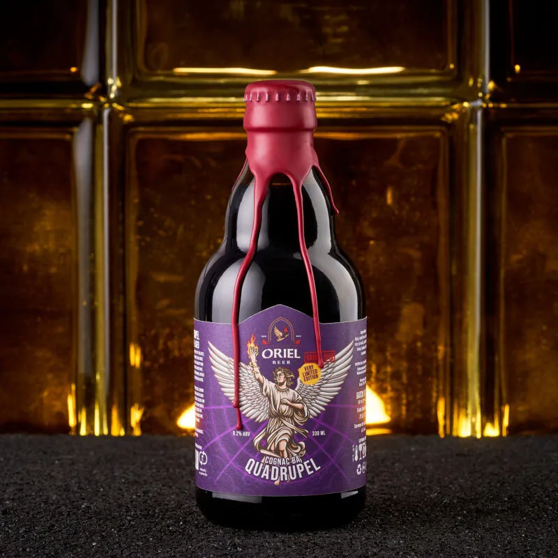 Oriel Quadrupel Cognac BA speciaalbier quadrupel houtgerijpt