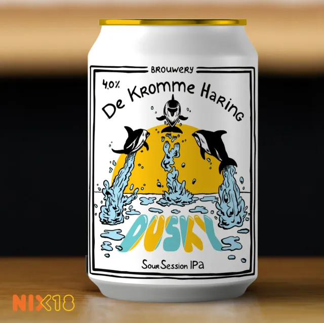 Brouwerij De Kromme Haring Dusky sour session IPA bier zuur